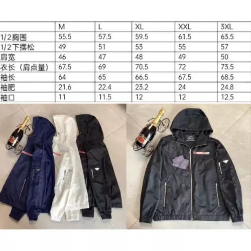 Cheap Prada Jackets Long Sleeved For Men #1323705 Replica Wholesale [$98.00 USD] [ITEM#1323705] on Replica Prada Jackets