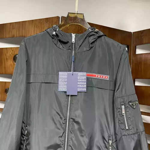 Cheap Prada Jackets Long Sleeved For Men #1323706 Replica Wholesale [$98.00 USD] [ITEM#1323706] on Replica Prada Jackets