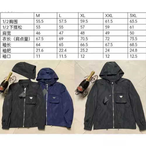 Cheap Prada Jackets Long Sleeved For Men #1323711 Replica Wholesale [$92.00 USD] [ITEM#1323711] on Replica Prada Jackets