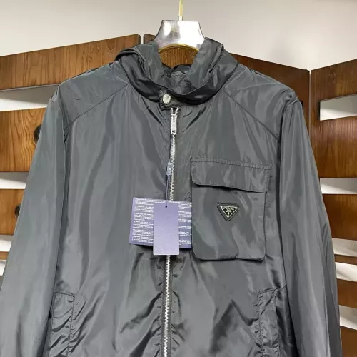 Cheap Prada Jackets Long Sleeved For Men #1323712 Replica Wholesale [$92.00 USD] [ITEM#1323712] on Replica Prada Jackets