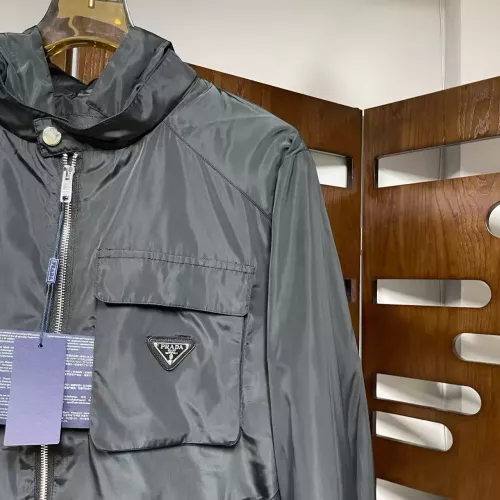 Cheap Prada Jackets Long Sleeved For Men #1323712 Replica Wholesale [$92.00 USD] [ITEM#1323712] on Replica Prada Jackets