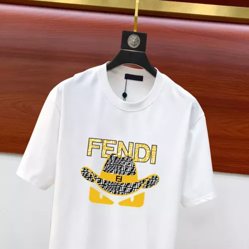 Cheap Fendi T-Shirts Short Sleeved For Unisex #1323729 Replica Wholesale [$42.00 USD] [ITEM#1323729] on Replica Fendi T-Shirts