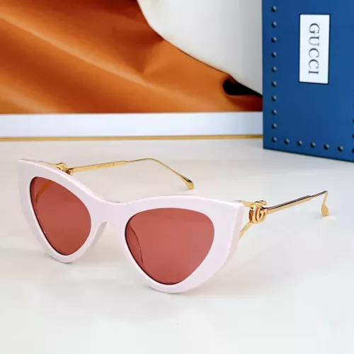 Gucci AAA Quality Sunglasses #1323839