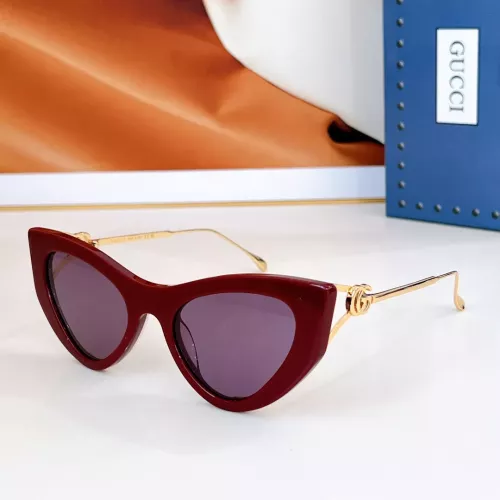 Gucci AAA Quality Sunglasses #1323840
