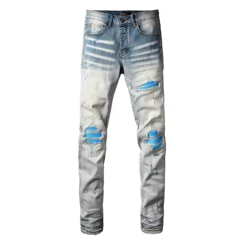 Cheap Amiri Jeans For Men #1323976 Replica Wholesale [$64.00 USD] [ITEM#1323976] on Replica Amiri Jeans