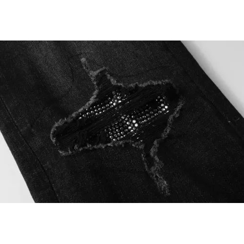 Cheap Amiri Jeans For Men #1323978 Replica Wholesale [$64.00 USD] [ITEM#1323978] on Replica Amiri Jeans