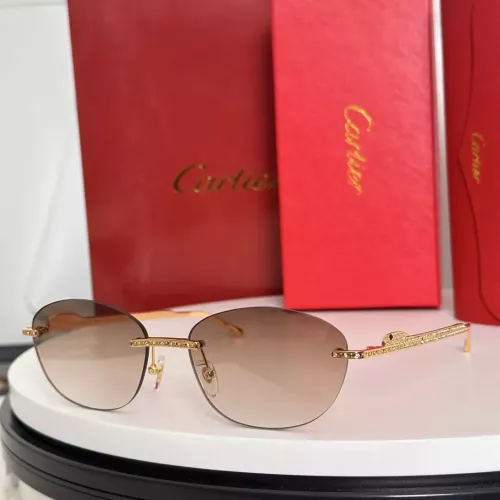 Cartier AAA Quality Sunglassess #1323980