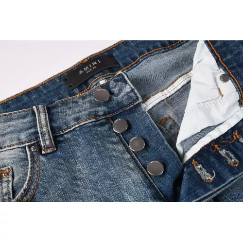 Cheap Amiri Jeans For Men #1323991 Replica Wholesale [$64.00 USD] [ITEM#1323991] on Replica Amiri Jeans