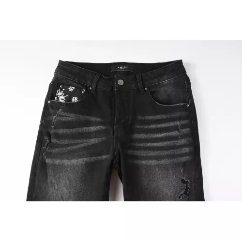 Cheap Amiri Jeans For Men #1323998 Replica Wholesale [$64.00 USD] [ITEM#1323998] on Replica Amiri Jeans