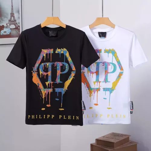 Cheap Philipp Plein PP T-Shirts Short Sleeved For Men #1324008 Replica Wholesale [$27.00 USD] [ITEM#1324008] on Replica Philipp Plein PP T-Shirts