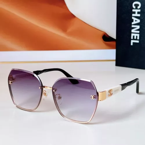 Chanel AAA Quality Sunglasses #1324037