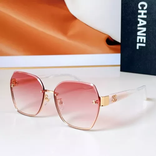 Chanel AAA Quality Sunglasses #1324038