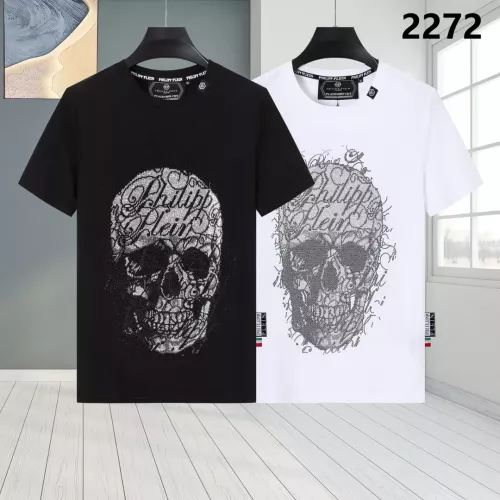 Cheap Philipp Plein PP T-Shirts Short Sleeved For Men #1324043 Replica Wholesale [$27.00 USD] [ITEM#1324043] on Replica Philipp Plein PP T-Shirts