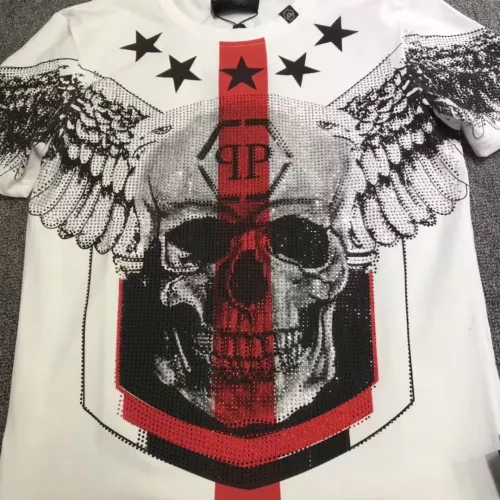 Cheap Philipp Plein PP T-Shirts Short Sleeved For Men #1324054 Replica Wholesale [$27.00 USD] [ITEM#1324054] on Replica Philipp Plein PP T-Shirts