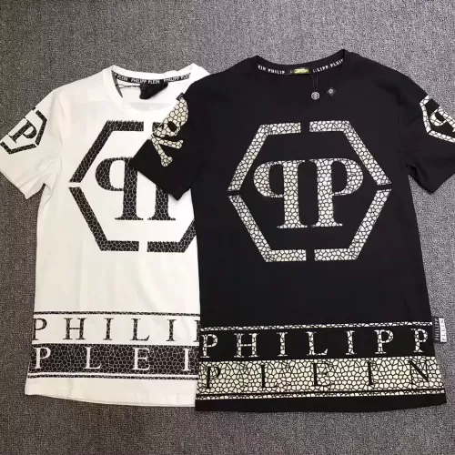 Cheap Philipp Plein PP T-Shirts Short Sleeved For Men #1324057 Replica Wholesale [$27.00 USD] [ITEM#1324057] on Replica Philipp Plein PP T-Shirts