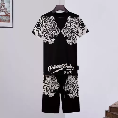 Philipp Plein PP Tracksuits Short Sleeved For Men #1324063
