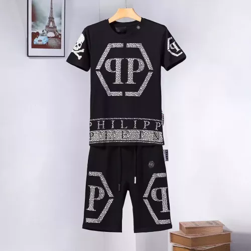 Philipp Plein PP Tracksuits Short Sleeved For Men #1324064