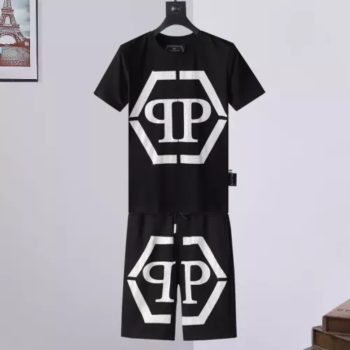 Philipp Plein PP Tracksuits Short Sleeved For Men #1324065