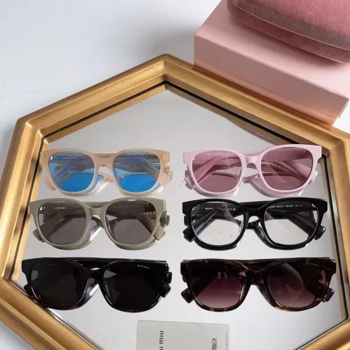 Cheap MIU MIU AAA Quality Sunglasses #1324136 Replica Wholesale [$60.00 USD] [ITEM#1324136] on Replica MIU MIU AAA Sunglasses