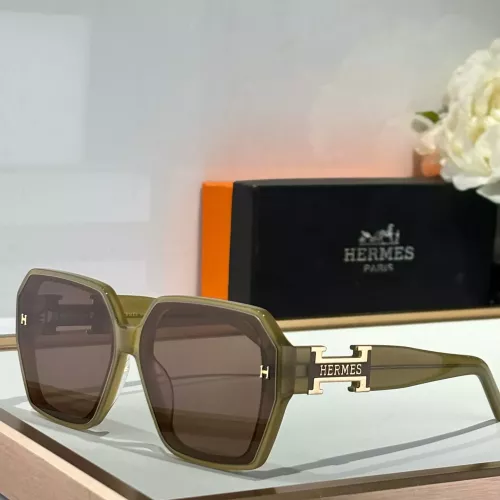 Hermes AAA Quality Sunglasses #1324295