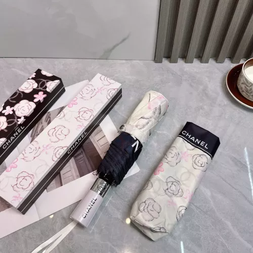Cheap Chanel Umbrellas #1324328 Replica Wholesale [$29.00 USD] [ITEM#1324328] on Replica Chanel Umbrellas