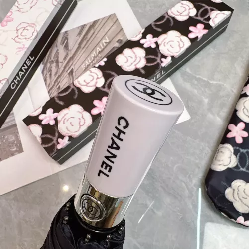 Cheap Chanel Umbrellas #1324329 Replica Wholesale [$29.00 USD] [ITEM#1324329] on Replica Chanel Umbrellas