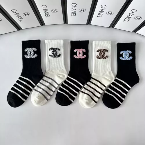 Cheap Chanel Socks #1324494 Replica Wholesale [$29.00 USD] [ITEM#1324494] on Replica Chanel Socks