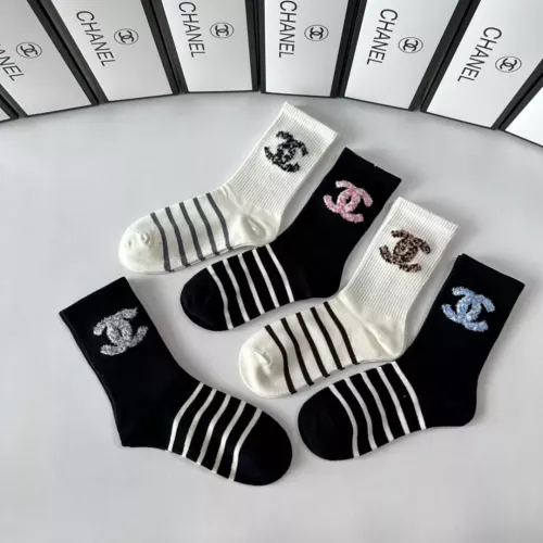 Cheap Chanel Socks #1324494 Replica Wholesale [$29.00 USD] [ITEM#1324494] on Replica Chanel Socks