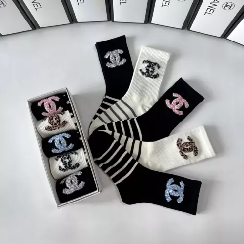 Cheap Chanel Socks #1324494 Replica Wholesale [$29.00 USD] [ITEM#1324494] on Replica Chanel Socks