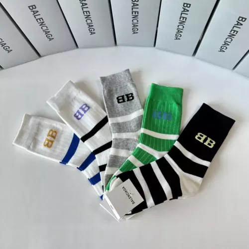 Cheap Balenciaga Socks #1324497 Replica Wholesale [$29.00 USD] [ITEM#1324497] on Replica Balenciaga Socks