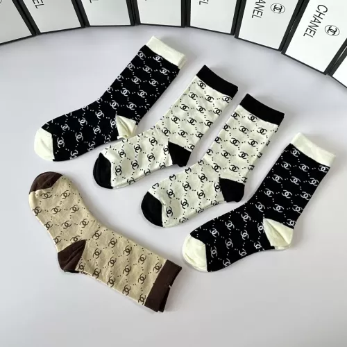 Cheap Chanel Socks #1324498 Replica Wholesale [$29.00 USD] [ITEM#1324498] on Replica Chanel Socks