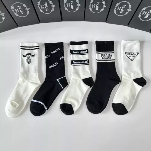 Cheap Prada Socks #1324613 Replica Wholesale [$29.00 USD] [ITEM#1324613] on Replica Prada Socks
