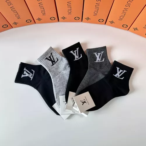 Cheap Louis Vuitton LV Socks #1324634 Replica Wholesale [$27.00 USD] [ITEM#1324634] on Replica Louis Vuitton LV Socks