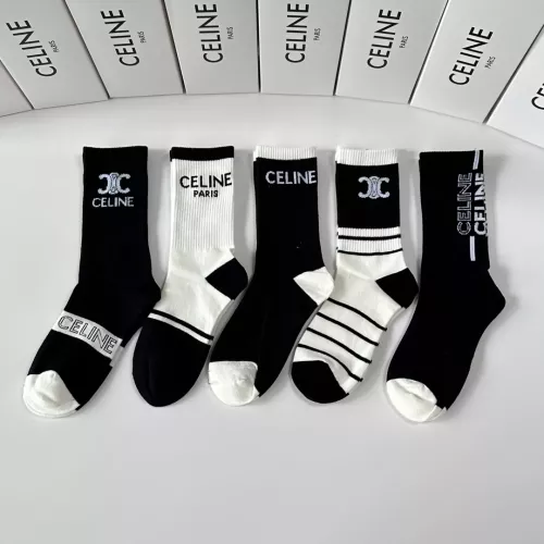 Cheap Celine Socks #1324637 Replica Wholesale [$29.00 USD] [ITEM#1324637] on Replica Celine Socks