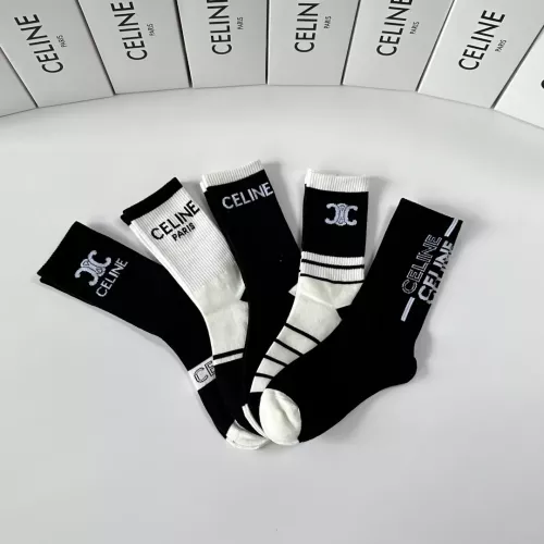 Cheap Celine Socks #1324637 Replica Wholesale [$29.00 USD] [ITEM#1324637] on Replica Celine Socks