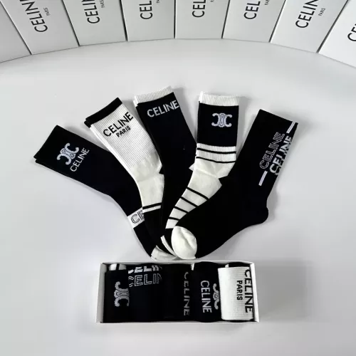 Cheap Celine Socks #1324637 Replica Wholesale [$29.00 USD] [ITEM#1324637] on Replica Celine Socks