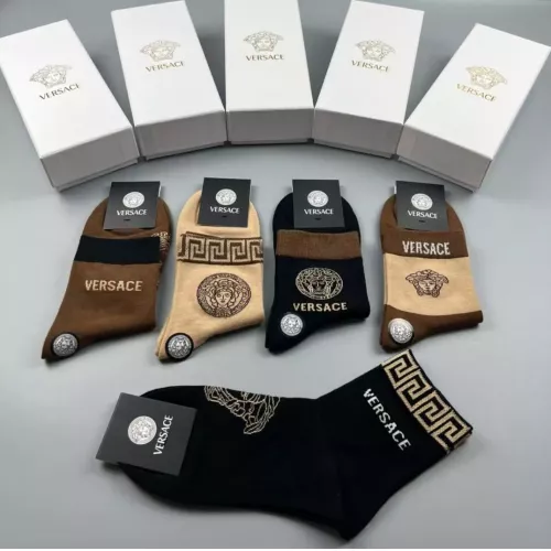 Cheap Versace Socks For Men #1324660 Replica Wholesale [$25.00 USD] [ITEM#1324660] on Replica Versace Socks