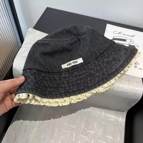 Cheap MIU MIU Caps #1324709 Replica Wholesale [$32.00 USD] [ITEM#1324709] on Replica MIU MIU Caps