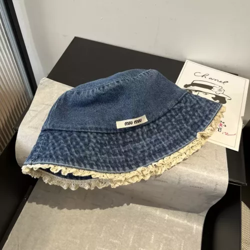 Cheap MIU MIU Caps #1324710 Replica Wholesale [$32.00 USD] [ITEM#1324710] on Replica MIU MIU Caps