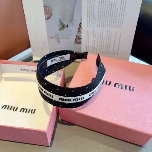 Cheap MIU MIU Headband For Women #1324786 Replica Wholesale [$27.00 USD] [ITEM#1324786] on Replica MIU MIU Headband