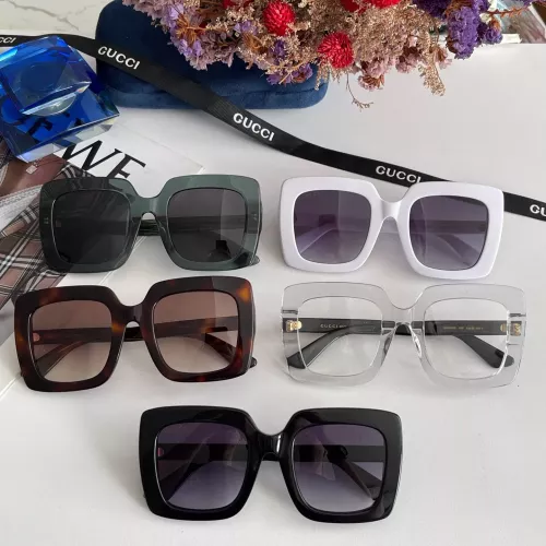 Cheap Gucci AAA Quality Sunglasses #1325340 Replica Wholesale [$60.00 USD] [ITEM#1325340] on Replica Gucci AAA Quality Sunglasses