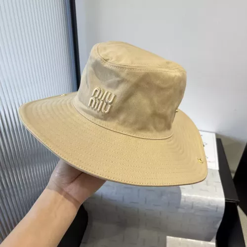 Cheap MIU MIU Caps #1325374 Replica Wholesale [$34.00 USD] [ITEM#1325374] on Replica MIU MIU Caps