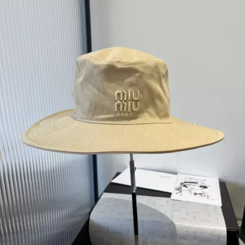Cheap MIU MIU Caps #1325374 Replica Wholesale [$34.00 USD] [ITEM#1325374] on Replica MIU MIU Caps