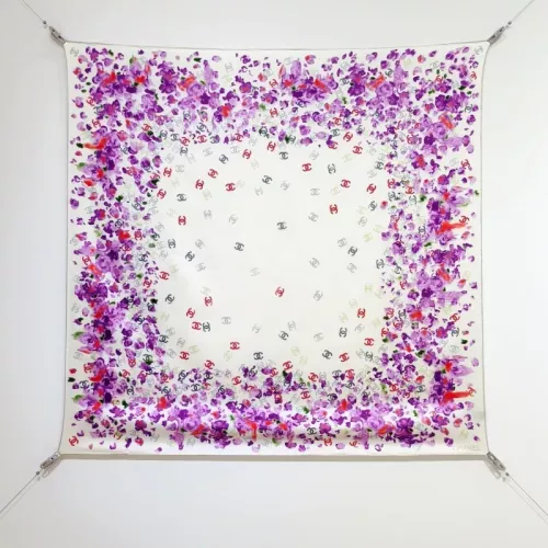 Cheap Chanel Silk Squares #1325708 Replica Wholesale [$64.00 USD] [ITEM#1325708] on Replica Chanel Scarves
