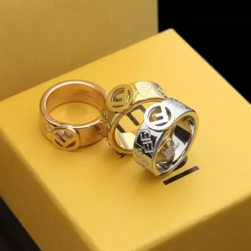 Cheap Fendi Rings In Rose Gold #1326119 Replica Wholesale [$25.00 USD] [ITEM#1326119] on Replica Fendi Rings
