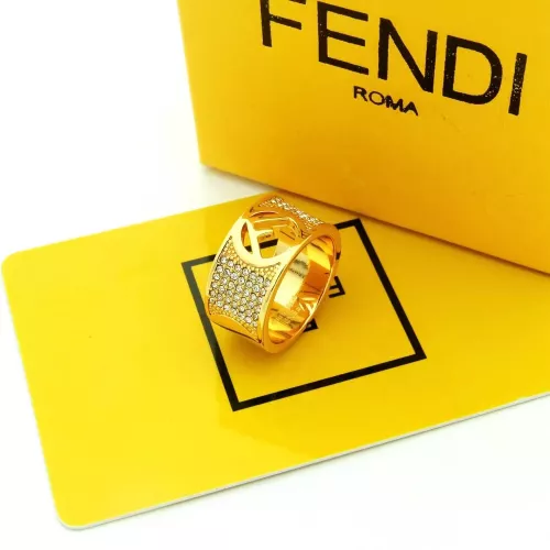 Fendi Rings In Gold #1326233