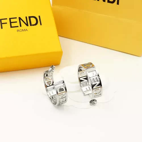 Cheap Fendi Earrings For Women #1326247 Replica Wholesale [$32.00 USD] [ITEM#1326247] on Replica Fendi Earrings