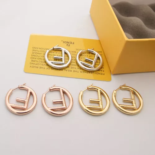 Cheap Fendi Earrings For Women #1326264 Replica Wholesale [$29.00 USD] [ITEM#1326264] on Replica Fendi Earrings