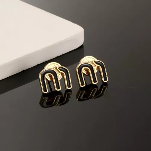 Cheap MIU MIU Earrings For Women #1326390 Replica Wholesale [$25.00 USD] [ITEM#1326390] on Replica MIU MIU Earrings