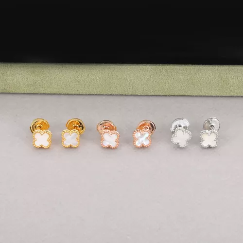 Cheap Van Cleef &amp; Arpels Earrings For Women #1326416 Replica Wholesale [$32.00 USD] [ITEM#1326416] on Replica Van Cleef &amp; Arpels Earrings